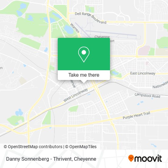 Danny Sonnenberg - Thrivent map