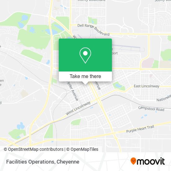 Mapa de Facilities Operations