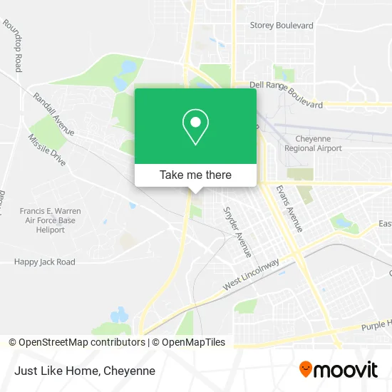 Mapa de Just Like Home