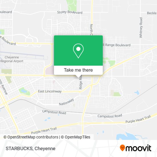 Mapa de STARBUCKS