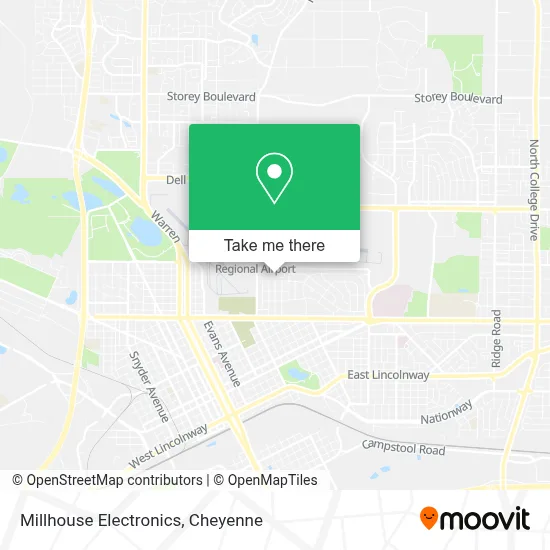 Millhouse Electronics map