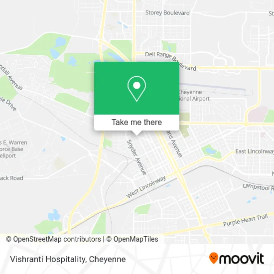 Vishranti Hospitality map