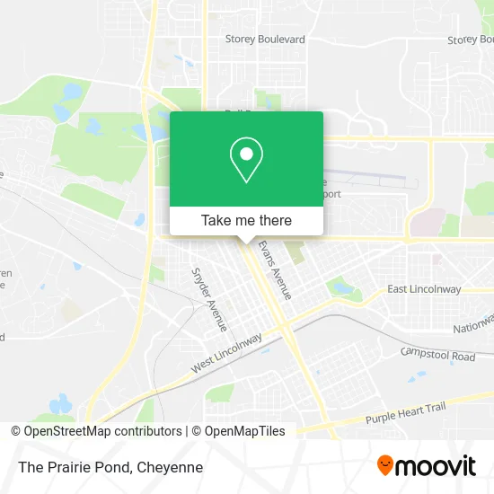 The Prairie Pond map