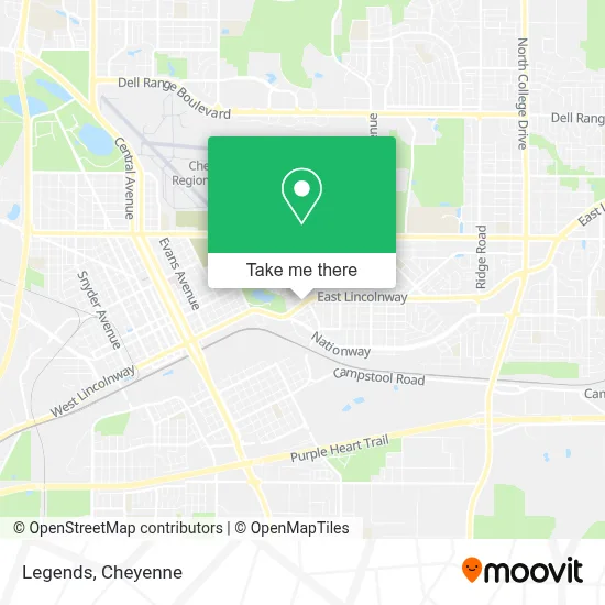 Legends map