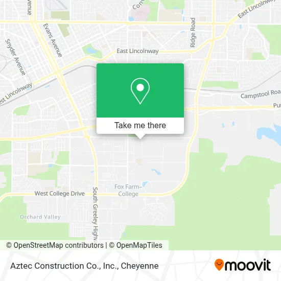 Aztec Construction Co., Inc. map