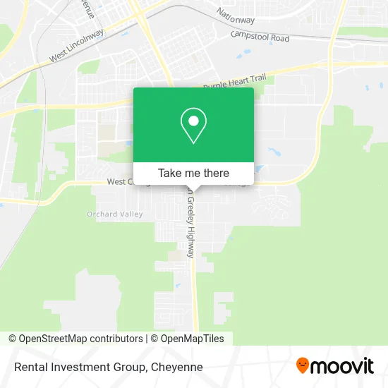 Rental Investment Group map