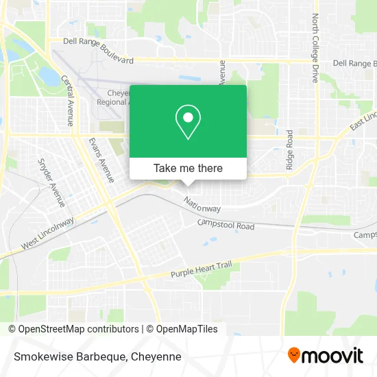Smokewise Barbeque map