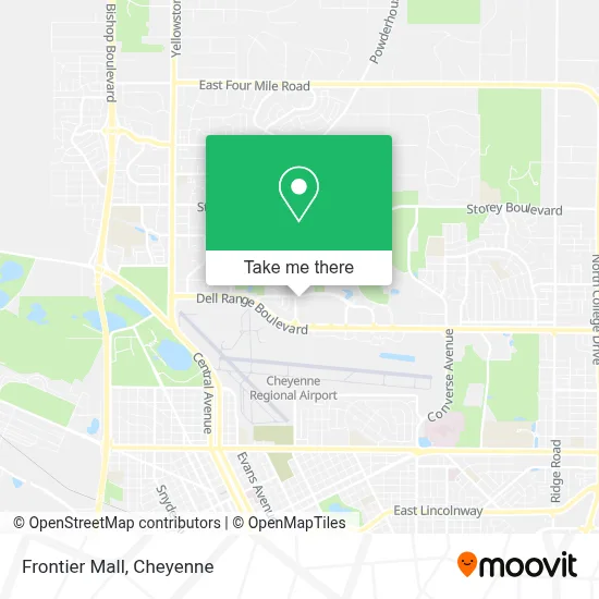 Frontier Mall map