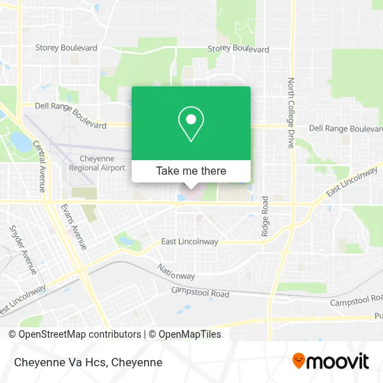 Cheyenne Va Hcs map