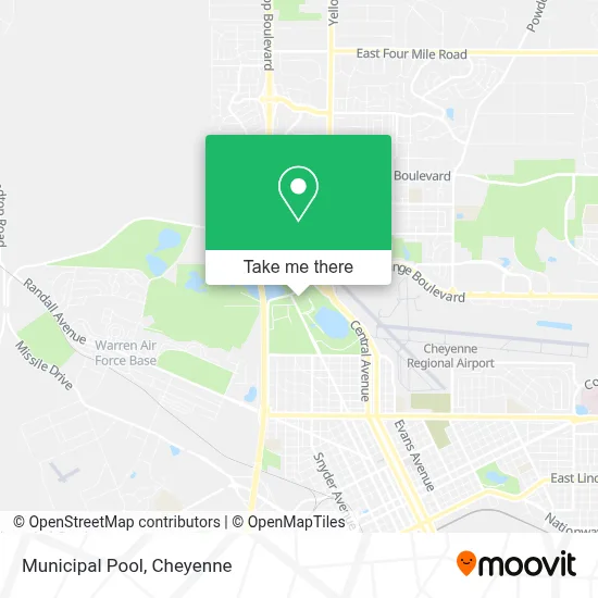 Municipal Pool map