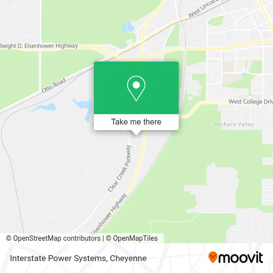 Interstate Power Systems map