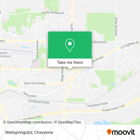 Wellspringcbd map