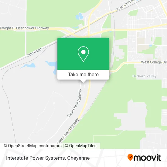 Interstate Power Systems map
