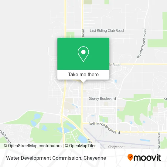 Water Development Commission map