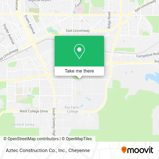 Aztec Construction Co., Inc. map