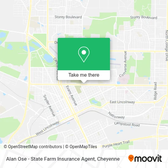 Alan Ose - State Farm Insurance Agent map