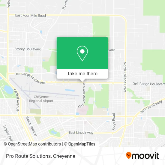 Pro Route Solutions map