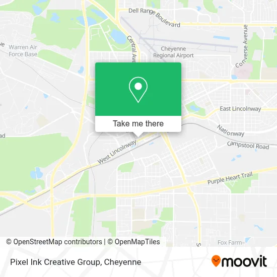 Pixel Ink Creative Group map