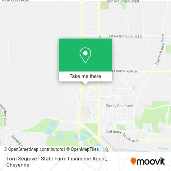 Tom Segrave - State Farm Insurance Agent map