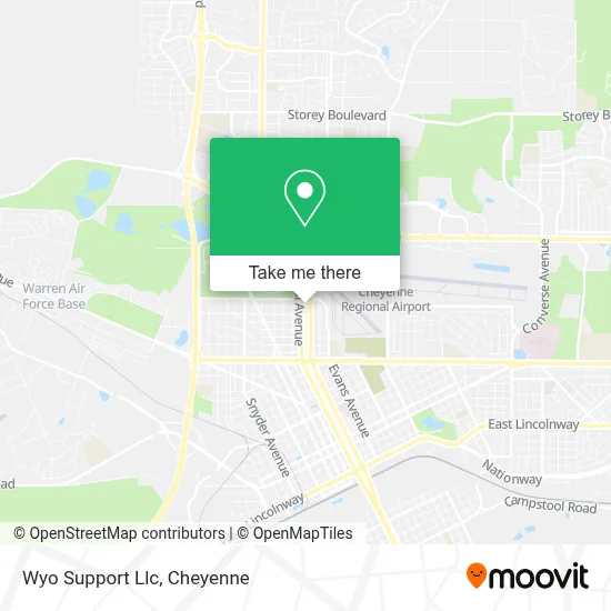 Wyo Support Llc map