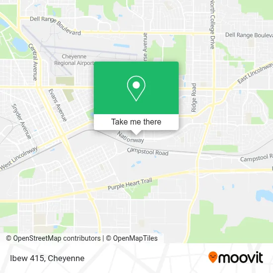 Ibew 415 map