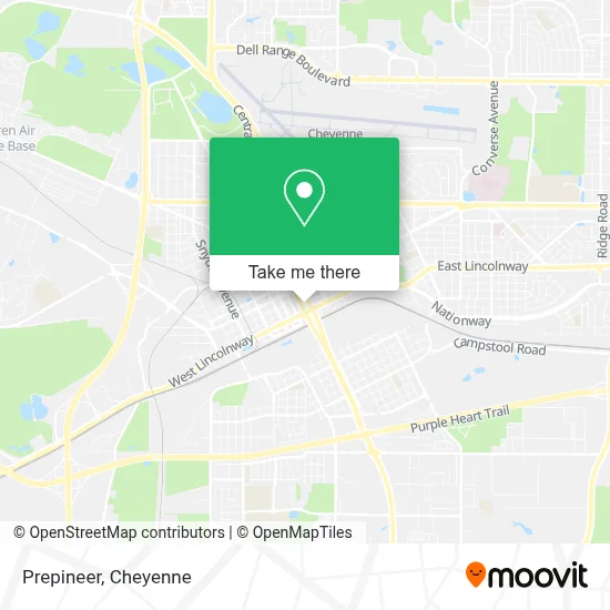Prepineer map