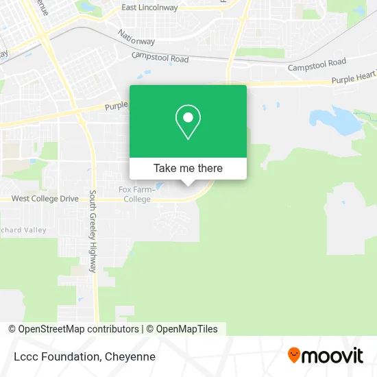 Lccc Foundation map