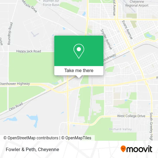 Fowler & Peth map