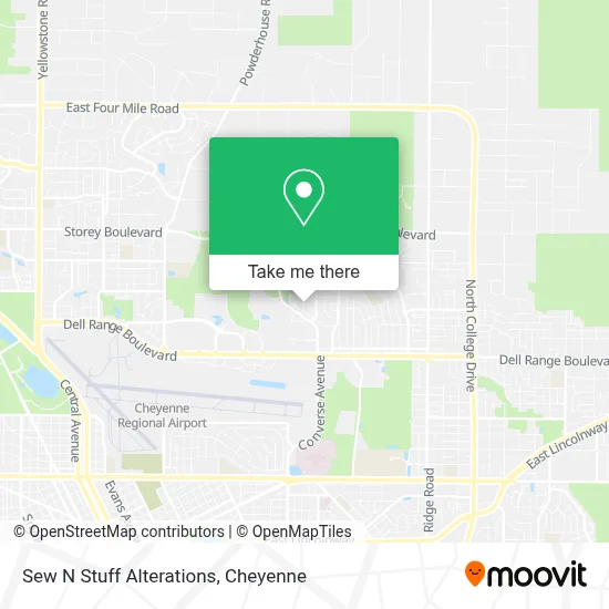 Sew N Stuff Alterations map