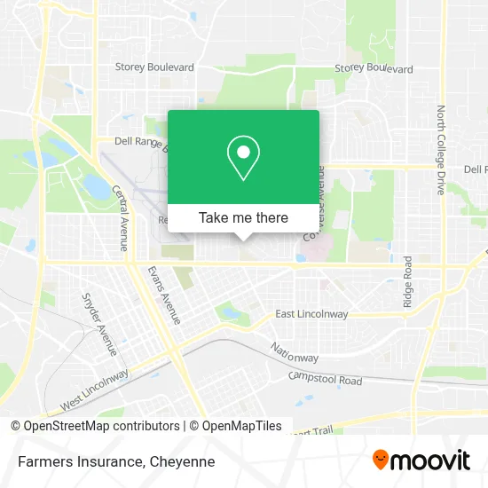 Farmers Insurance map