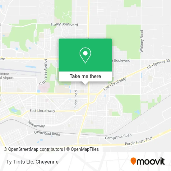 Ty-Tints Llc map