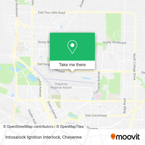 Intoxalock Ignition Interlock map