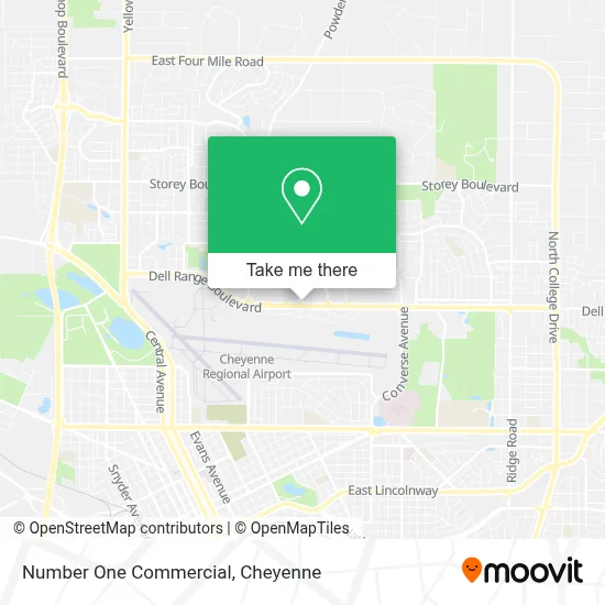 Number One Commercial map