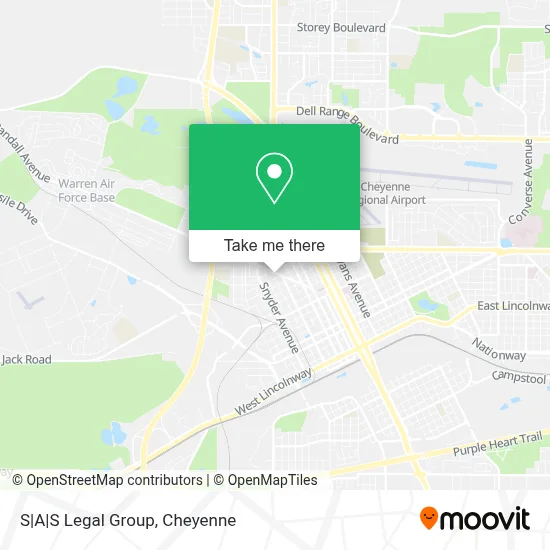 S|A|S Legal Group map