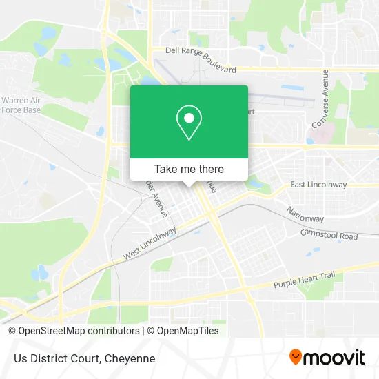 Us District Court map