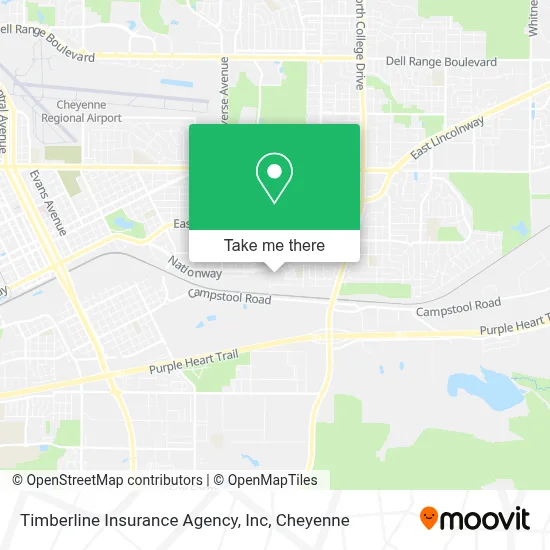 Timberline Insurance Agency, Inc map