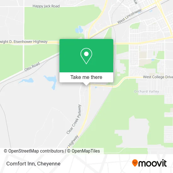 Comfort Inn map