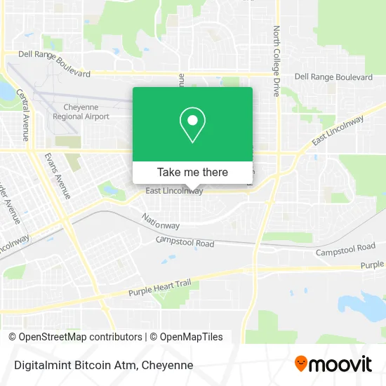 Digitalmint Bitcoin Atm map