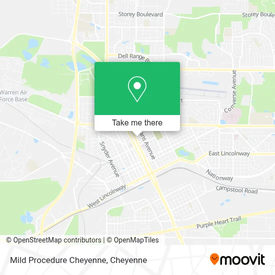 Mild Procedure Cheyenne map