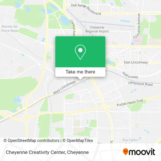 ¿Cómo llegar a Cheyenne Creativity Center en autobús?