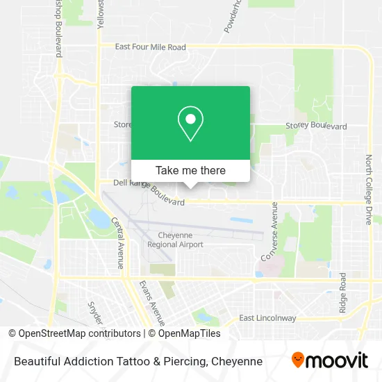 Beautiful Addiction Tattoo & Piercing map