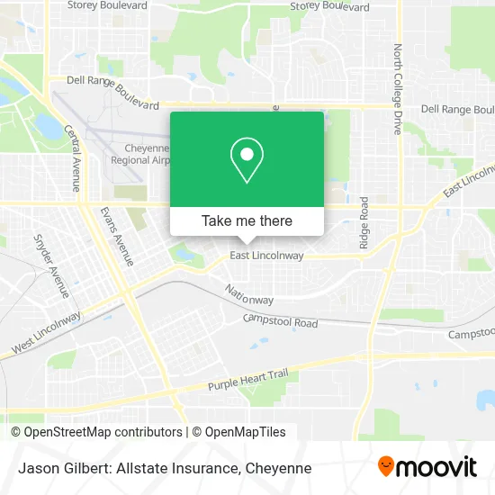 Jason Gilbert: Allstate Insurance map