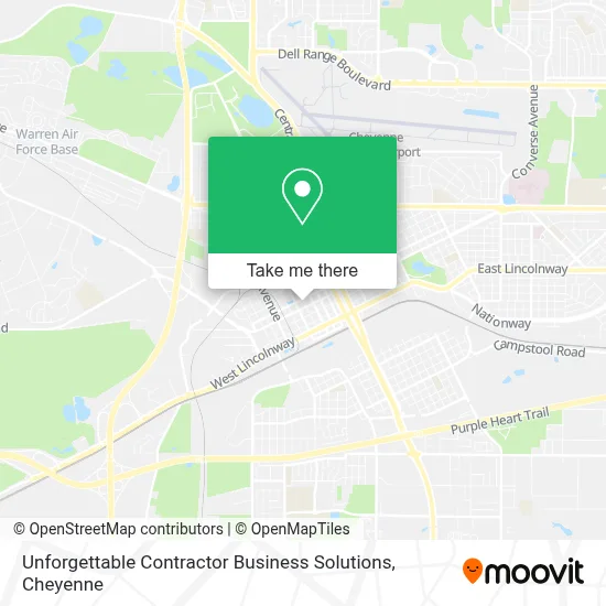 Unforgettable Contractor Business Solutions map