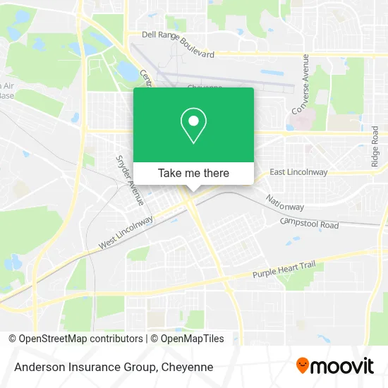 Anderson Insurance Group map