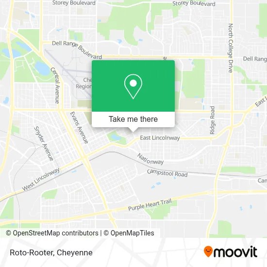 Roto-Rooter map