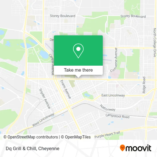 Dq Grill & Chill map