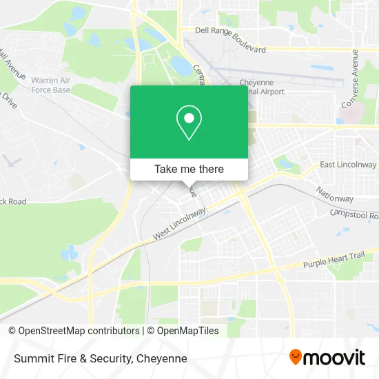 Summit Fire & Security map