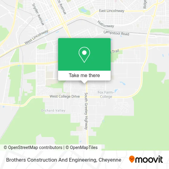 Brothers Construction And Engineering map