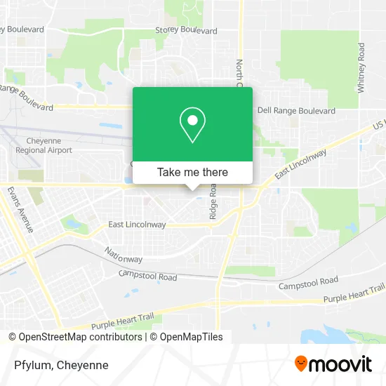 Pfylum map