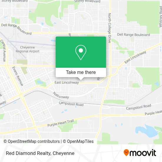 Red Diamond Realty map